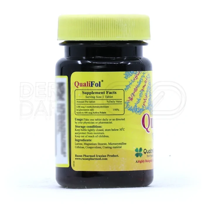 قرص کوالی فول با 5-MTHF، بهبود سلامت روان، درمان کم خونی، پیشگیری از تولد زودرس، مناسب باروری