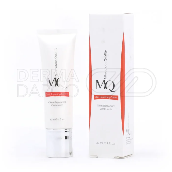 تیوب کرم ترمیم کننده زخم ام کیو، حاوی عصاره سنتلا آسیاتیکا و ویتامین A، ضد اسکار، التیام بخش، مناسب زخم و سوختگی