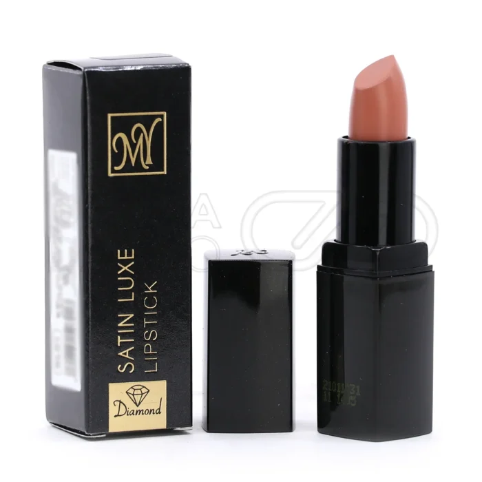 my-satin-luxe-lipstick-01 (1) رژلب جامد مات ستین لوکس بلک دایموند مای، مرطوب کننده، جلوه مات، رنگدانه قوی، مناسب پوست گندمی