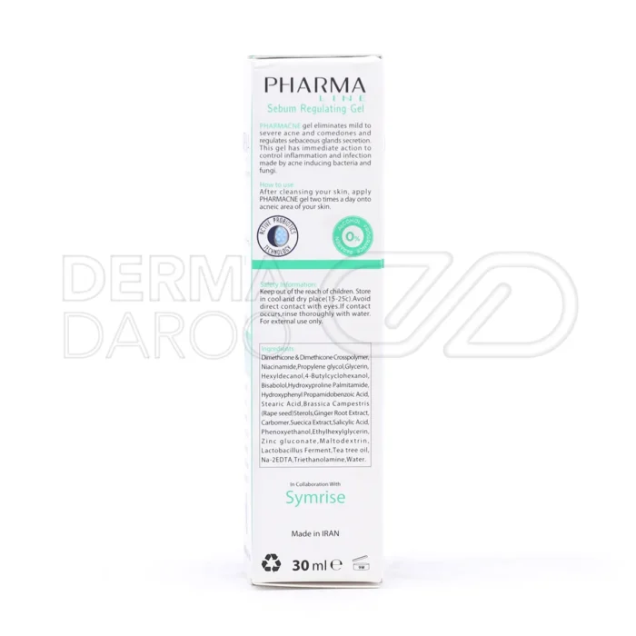 ژل ضد جوش فارمالاین با سالیسیلیک اسید، لایهഗل ضد جوش فارمالاین، حاوی نیاسینامید و روغن درخت چای، ضد جوش و التهاب، مناسب پوست چرب