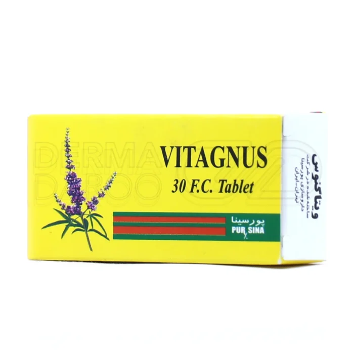 قرص روکش دار ویتاگنوس، بهبود PMS، کاهش گرفتگی و افسردگی یائسگی، گیاهی، مناسب زنان جوان و مسن