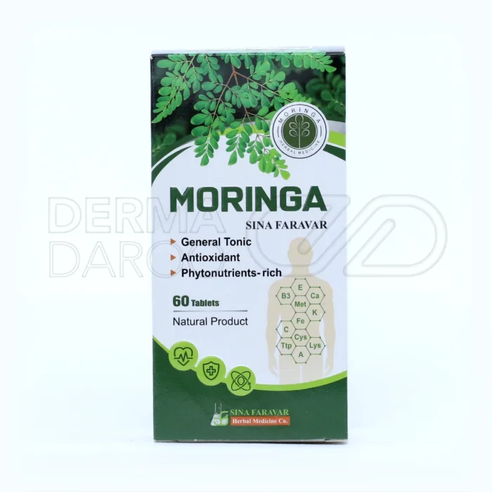 قرص مورینگا با ویتامین A و C، تقویت کننده بدن، غنی از آمینواسیدهای ضروری، مکمل گیاهی