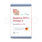 سافت ژل امگا3 ساپلاس مدز با 120mg دوکوزاهگزانوئیک اسید، ضد پیری، بهبود عملکرد کبد، مناسب نوزادان