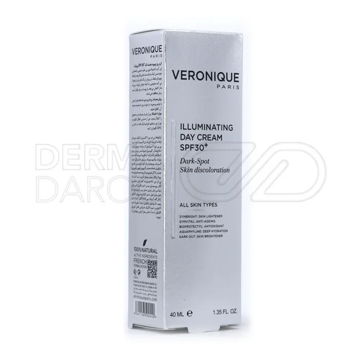 کرم ضد چروک ورونیک SPF30 با مواد طبیعی برای مرطوب سازی، کاهش حساسیت و ایجاد چهره روشن تر، ایده آل برای استفاده روزانه