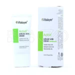 تیوب کرم آزلائیک اسید 10% اکتی ویت ویتالیر، حاوی سالیسیلیک اسید و نیاسینامید، ضد جوش، روشن کننده پوست، مناسب روز