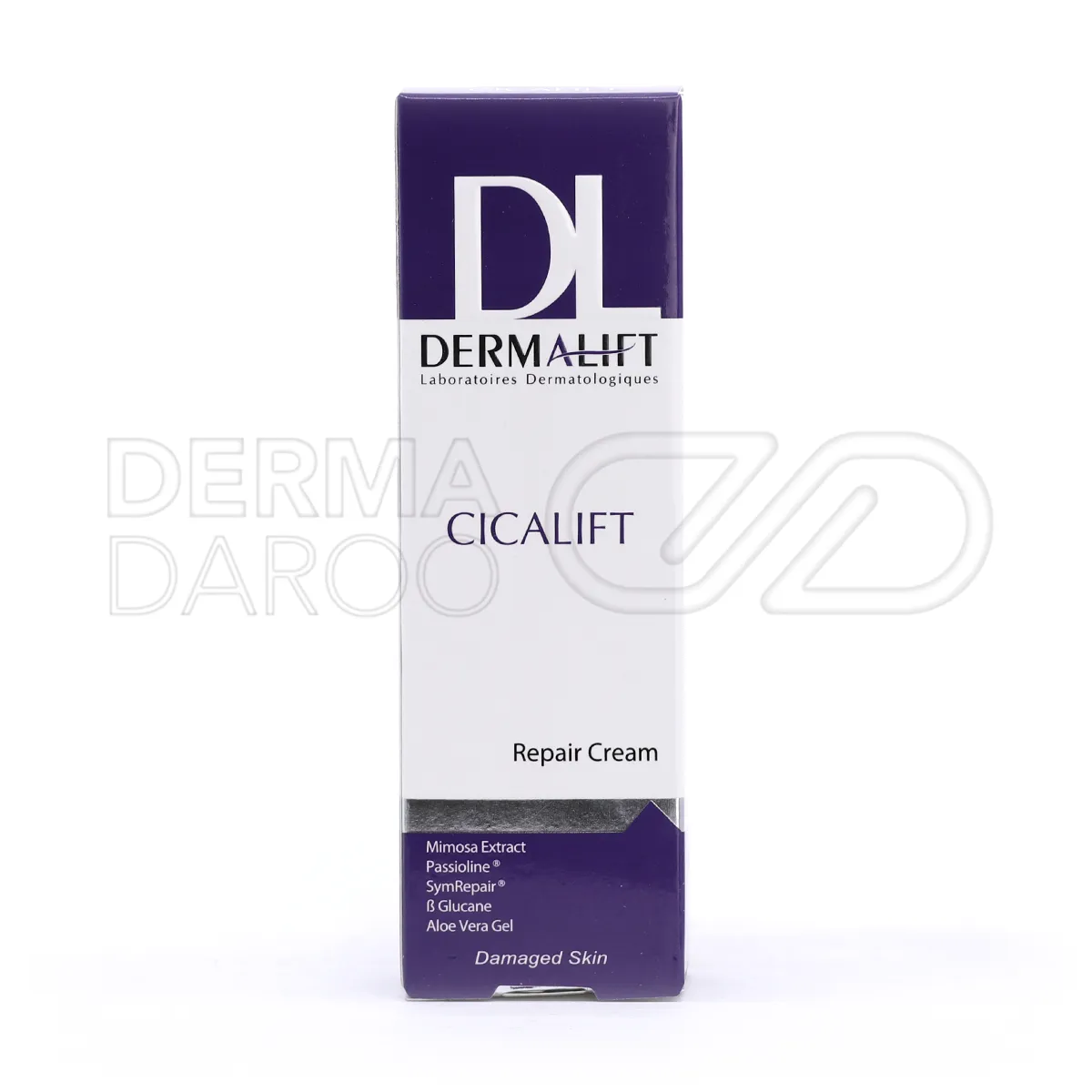 کرم ترمیم کننده سیکالیفت درمالیفت غنی از عصاره پیاز و میموزا برای کاهش التهاب و بازسازی سریع پوست آسیب دیده و حساس