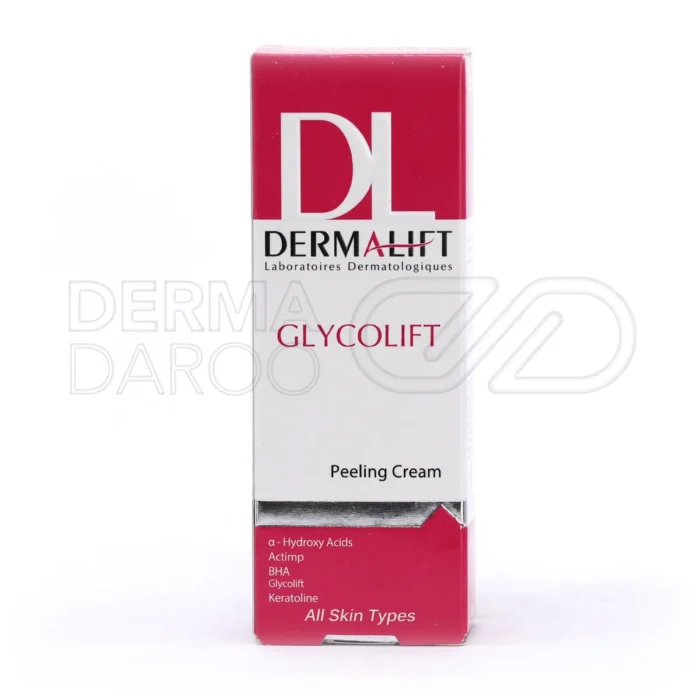 لایه بردار گلیکولیفت درمالیفت با فرمولاسیون حاوی اسیدهای میوه تمبر هندی و مالیک برای رفع اسکار و لک، مناسب انواع پوست