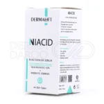 محصول نیاسینامید درمالیفت با عصاره چای سبز و گلیسرین، کاهش لک جای جوش و یکنواخت کننده رنگ پوست