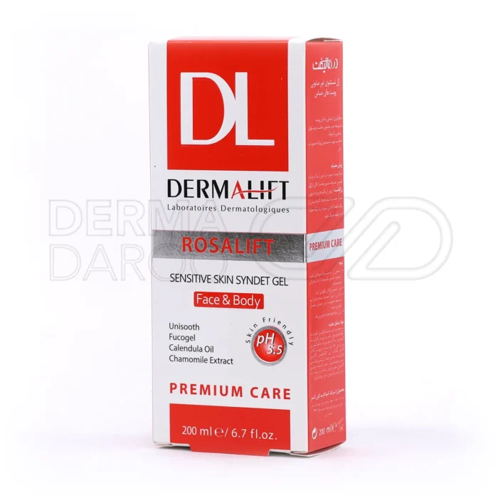 ژل شستشوی گیاهی سیندت درمالیفت با عصاره چای سبز برای کاهش علائم اگزما و درماتیت، جذب سریع و بدون ایجاد حساسیت در پوست خشک