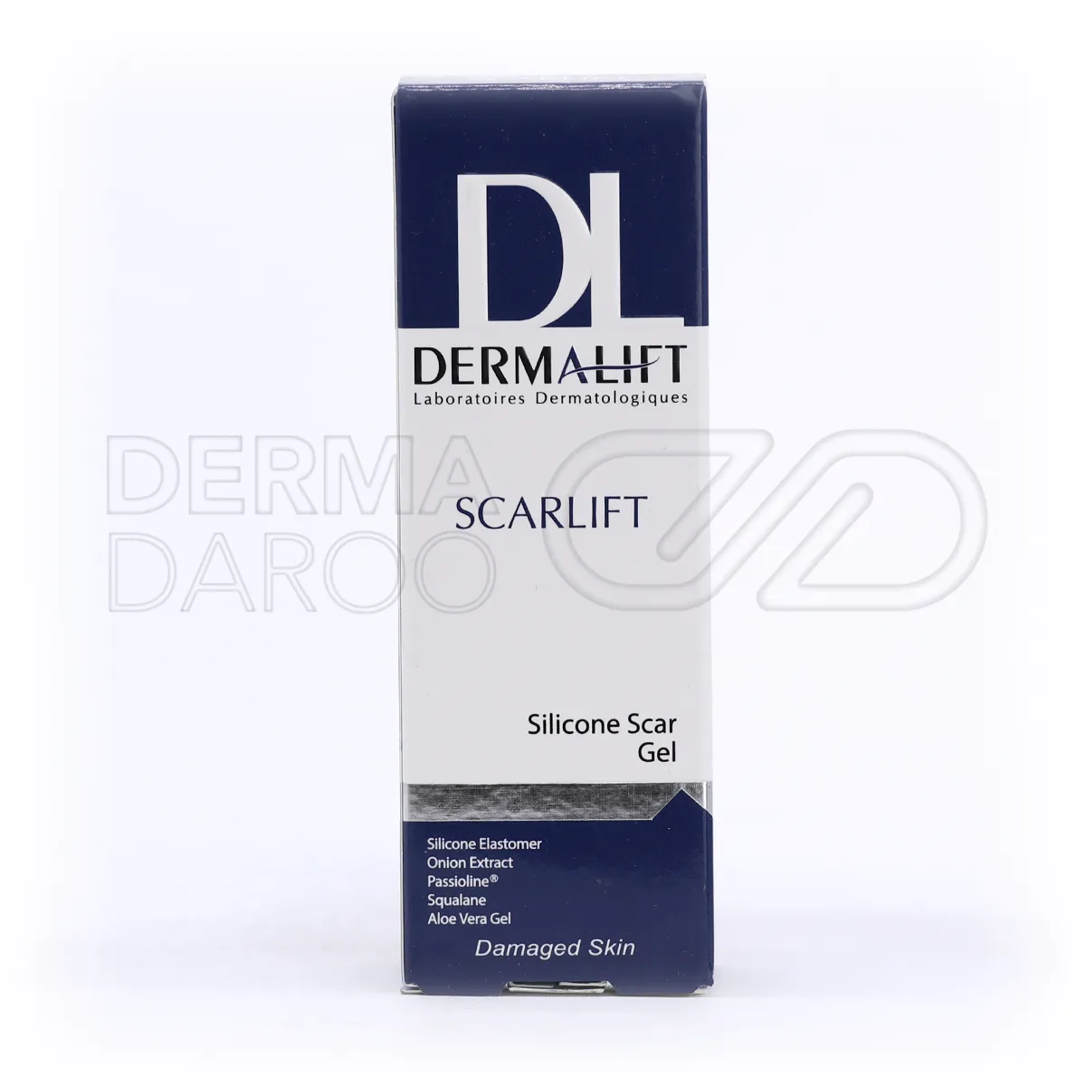 ژل اسکارلیفت درمالیفت غنی از عصاره گل همیشه بهار برای تسکین پوست ملتهب بهبود جای جوش و تقویت نرمی و لطافت پوست