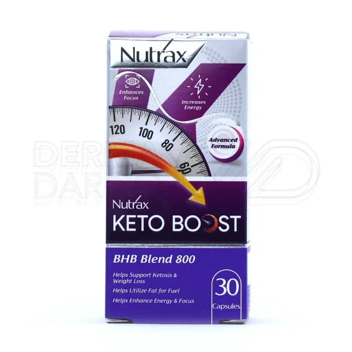نوتراکس کتو بوست مکمل چربی سوز، کاهش میل به غذا و تقویت تمرکز ذهنی، ایده آل برای شروع و حفظ رژیم کتوژنیک سالم