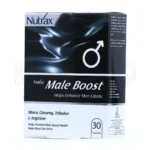 قرص تقویت جنسی نوتراکس میل بوست با عصاره شنبلیله و زنجبیل، افزایش انرژی جنسی و حمایت از سلامت عروق خونی مردان