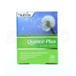 نوتراکس کوئرس پلاس بدون سویا، گلوتن و نگهدارنده، مناسب برای افراد حساس، حمایت از سلامت طبیعی و بهبود آلرژی فصلی