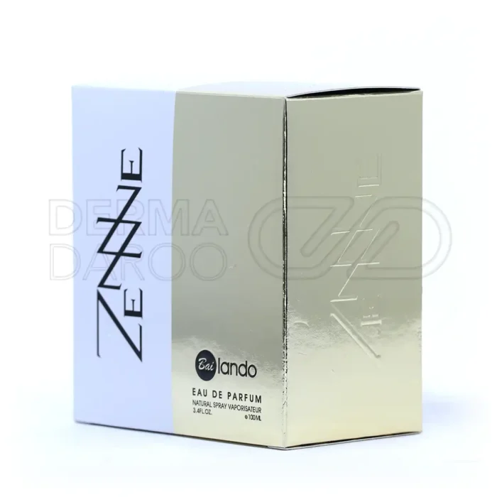 عطر زنانه زن بایلندو با نت میانی فریزیا و سیب سرخ، پخش بوی ملایم و ماندگار برای فصل پاییز