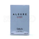 عطر مردانه آلور با نت میانی فلفل سیاه و گیاهی، رایحه معطر و دلنشین، مناسب برای استفاده روزمره و رسمی