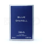 عطر مردانه بلو شنل با نت میانی نعناع و یاسمین، رایحه چوبی و خنک، مناسب برای استفاده روزمره و جلسات رسمی