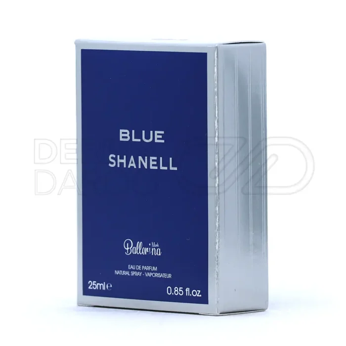 ادو پرفیوم بلو شنل بالرینا با نت پاتچولی و زنجبیل، رایحه تلخ و خنک، ایده آل برای آقایان شیک در تابستان و زمستان