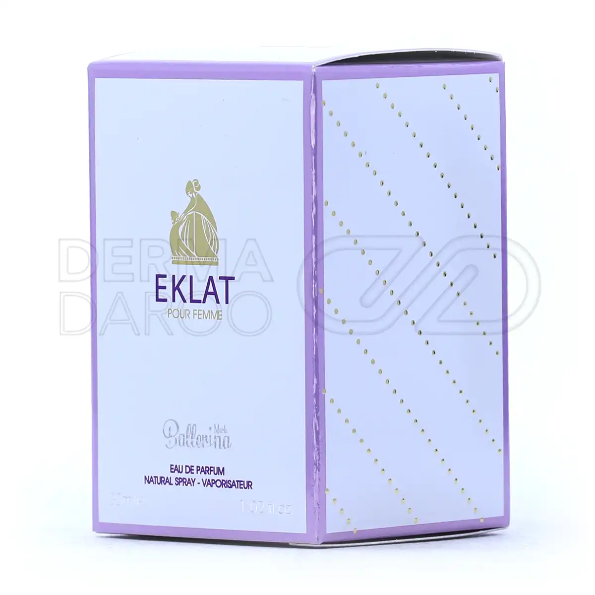 عطر زنانه اکلت با نت میانی پونه و مشک، رایحه شرقی و مرکباتی، مناسب برای بانوان شیک در مهمانی های شبانه