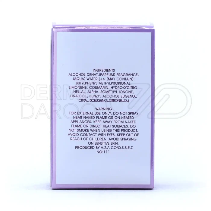 ادو پرفیوم اکلت بالرینا با نت برگ چای و شکوفه هلو، رایحه گرم و شیرین، ایده آل برای استفاده در پاییز و زمستان