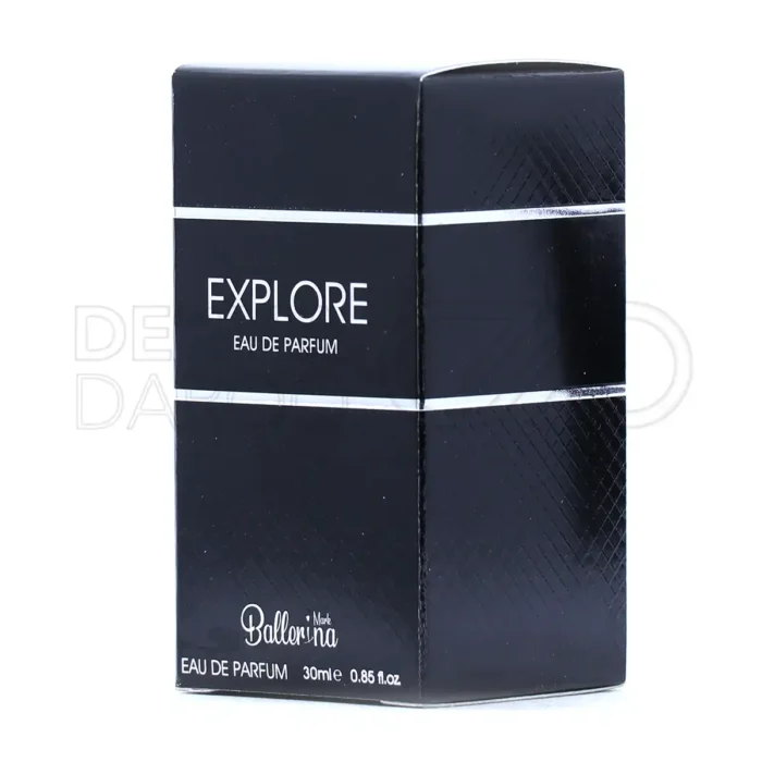 ادو پرفیوم اکسپلور بالرینا با نت میانی خس خس و چرم، مناسب مردان شیک پوش در بهار و تابستان