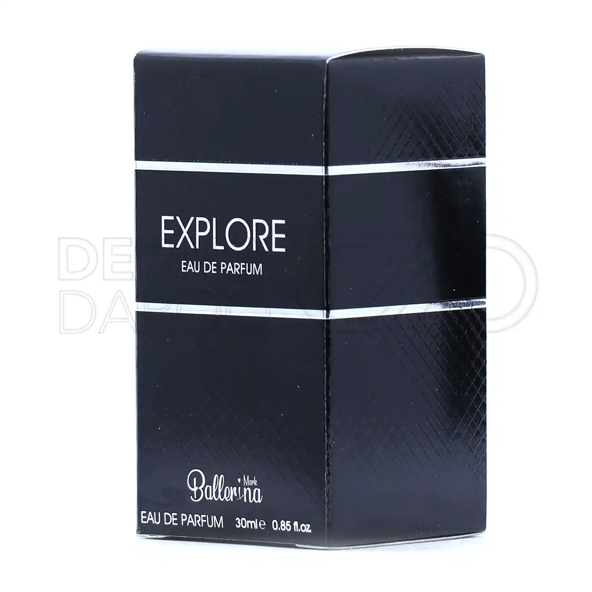ادو پرفیوم اکسپلور بالرینا با نت میانی خس خس و چرم، مناسب مردان شیک پوش در بهار و تابستان