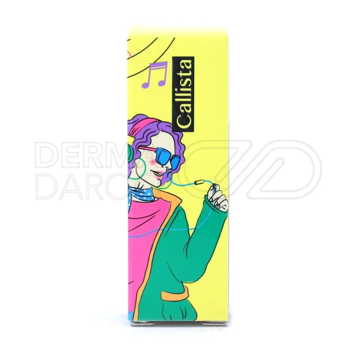 محصول کالیستا با روغن جوجوبا و رایحه دلپذیر، مناسب لب‌های حساس با پوشش کامل و مرطوب کنندگی بدون ایجاد خشکی