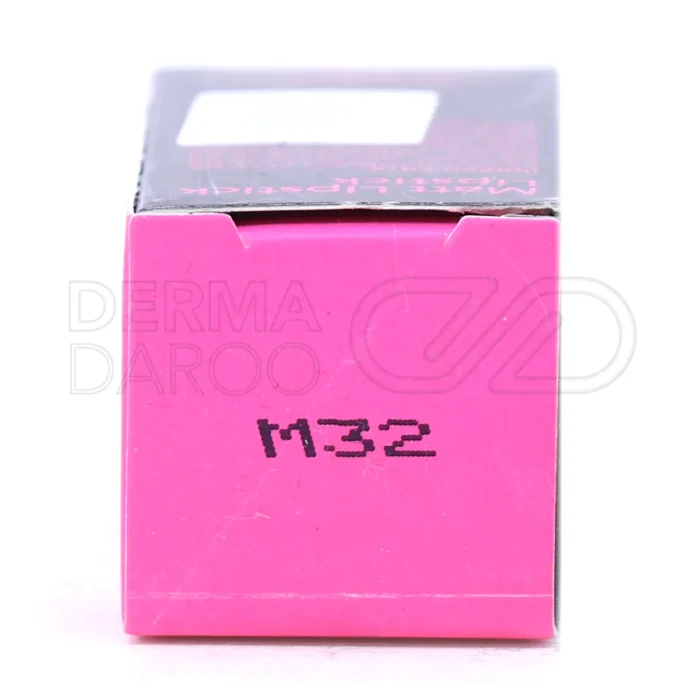 رژ لب جامد مات کالیستا با ویتامین E و موم زنبور عسل، پوشش یکنواخت مات، جلوگیری از خشکی لب و جلوه لطیف با ماندگاری بالا