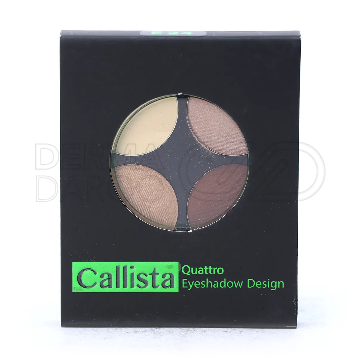 پالت سایه چشم کالیستا چهارتایی با کیفیت بالا، بافت فوق العاده نرم، پوشش یکنواخت و رنگ‌های متنوع برای آرایش حرفه‌ای بدون ایجاد التهاب