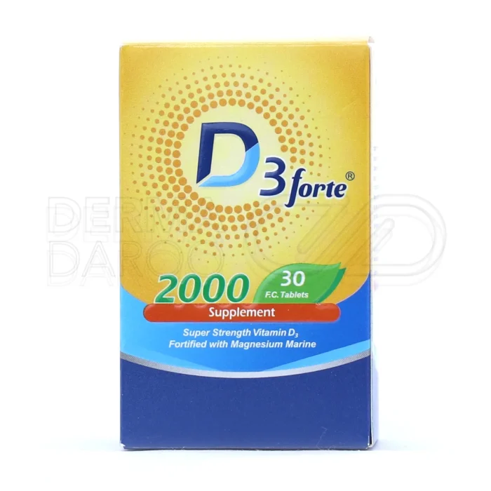 قرص دی سه فورت هولیستیکا با ویتامین دی سه و منیزیم دریایی برای حفظ توده استخوان، افزایش استحکام و سلامت عروق، مناسب افراد با کمبود تغذیه ای بدون عوارض