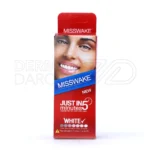 بافت ژله ای آبی خمیر دندان سفید کننده ۵ دقیقه ای میسویک که در ۵ دقیقه زردی و لکه های دندان را به طور چشمگیر کاهش می دهد