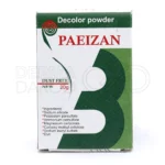 بسته بندی پودر دکلره بدون گرد پاییزان مناسب روشن کردن مو تا پایه دلخواه بدون پراکندگی گرد