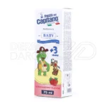 خمیر دندان ضد پوسیدگی پاستا دل کاپیتانو با طعم توت فرنگی دلپذیر که مسواک زدن را برای کودکان بالای ۳ سال لذت بخش کرده و عادت بهداشتی را تقویت می کند