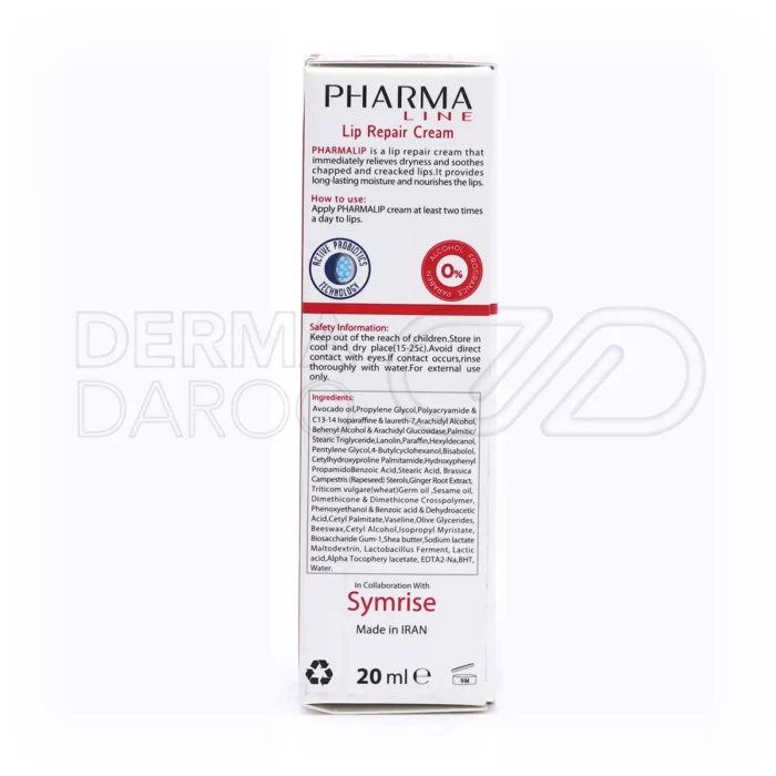 نتیجه استفاده از کرم ترمیم کننده لب فارمالیپ فارمالاین لبهایی نرم صاف و سالم بدون ترک و پوسته پس از چند روز مصرف مداوم