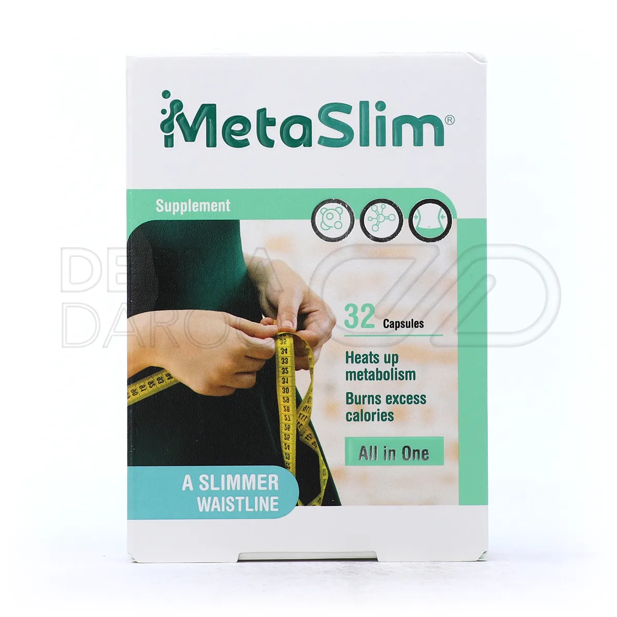 کپسول متا اسلیم با ترکیبات گیاهی تقویت کننده متابولیسم، مناسب مصرف روزانه قبل از غذا با آب