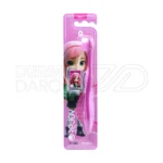 مسواک کودک 6+ ریجوی با درپوش پلاستیکی، طراحی جذاب و رنگارنگ برای تشویق کودکان به مسواک زدن