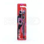 مسواک ریجوی با دسته ارگونومیک نرم، ایده آل برای دست کودکان و تمیز کردن آسان تمام نقاط دهان