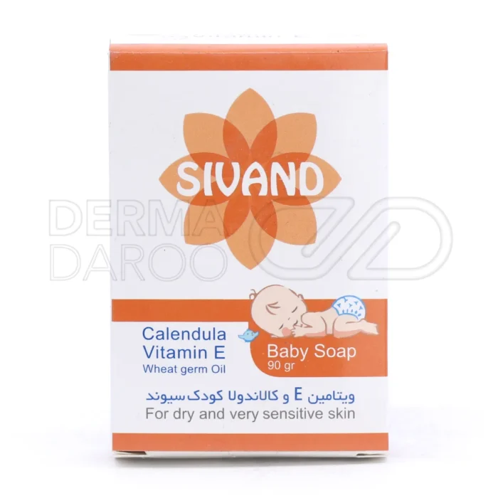 صابون آبرسان سیوند با عصاره کالاندولا، ترمیم کننده سریع پوست آسیب دیده و خشک کودکان