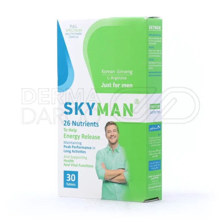 قرص ویت اسکای حاوی فولیک اسید و ویتامین B12، کاهش استرس اکسیداتیو و تقویت عروق و بافت های بدن آقایان