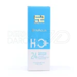 کرم ژل آبرسان با بافت سبک و جذب سریع، حاوی روغن جوجوبا و گل آفتاب گردان، نرم کننده پوست‌های حساس و خشک