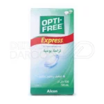 محلول چندمنظوره اپتی فری اکسپرس پاک کننده رسوب پروتئین و مرطوب کننده لنز برای چشم حساس بدون نیاز به مالش طولانی