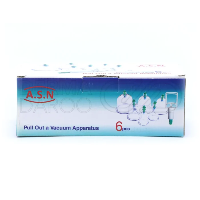 لیوان‌های شفاف بادکش A.S.N برای ترمیم بافت آسیب دیده رفع واریس و ایجاد حس نشاط و شادابی در بدن