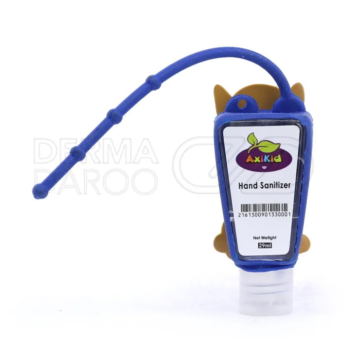 ژل ضد عفونی کننده دستی آکسی کیدز مناسب کودکان با طرح عروسکی رنگارنگ قابل حمل در کیف مدرسه و مهدکودک
