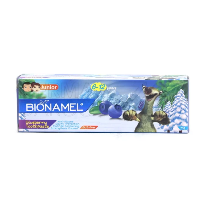 خمیر دندان بایونمل مناسب کودکان ۶ تا ۱۲ سال پیشگیری از پوسیدگی و بوی بد دهان با حذف باکتری و پلاک دندانی موثر