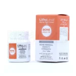 بسته بندی قرص بن هلث لیتولگزال حاوی لیتولگزال کلسیم منیزیم و ویتامین دی برای حفظ استحکام و سلامت استخوان ها