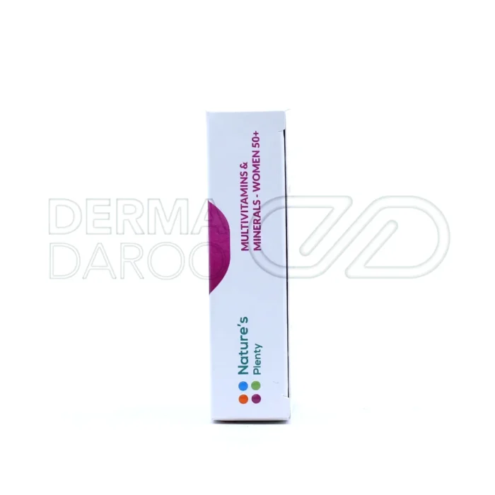 نتیجه مصرف کپسول نیچرز پلنتی خانم‌های بالای ۵۰ سال سیستم ایمنی قوی تر پوست شاداب تر و کاهش محسوس علائم یائسگی پس از مصرف مداوم