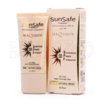 بسته بندی ضد آفتاب کرم پودری پرایمری SPF50 سان سیف فاقد چربی با پوشش مات و یکدست کننده پوست صورت